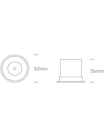 One Light Oprawa sufitowa LED biała ELEDio 10106DC/W/W - produkt 2
