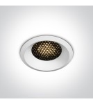 Lampy podtynkowe - oczka - One Light Oprawa LED biała plaster miodu Ramos 10106DH/W/W - produkt 1