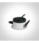 Lampy podtynkowe - oczka - One Light Oprawa LED biała plaster miodu Ramos 10106DH/W/W - produkt 2