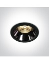 One Light Wpust LED czarny chrom Valtos 10112DC/B/W