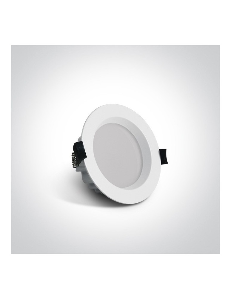One Light Wpust LED do łazienki biały 13W Pomos 2 10113B/W/W IP54