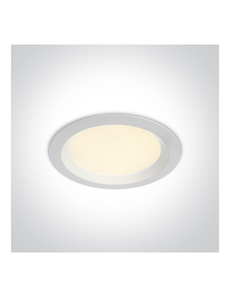 One Light Wpust biały z regulacją światła Aplanda 10113UV/W IP44