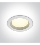 Lampy podtynkowe hermetyczne - One Light Lampa LED biała do łazienki 18W Pomos 3 10118B/W/C IP54 - product 1