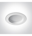 Lampy podtynkowe hermetyczne - One Light Lampa LED biała do łazienki 18W Pomos 3 10118B/W/C IP54 - product 4