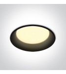Lampy podtynkowe - oczka - One Light Wpust lampa LED czarna 22W Maronas 2 10122D/B/C - product 1