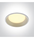 Lampy podtynkowe - oczka - One Light Wpust lampa LED biała 22W Maronas 2 10122D/W/W - produkt 1