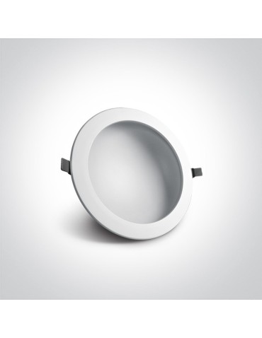 One Light Wpust lampa LED biała 22W Nata 3 10122FD/W/C - produkt 2