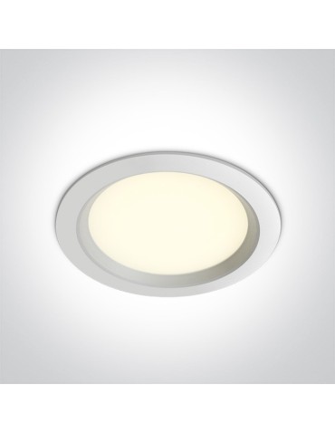 One Light Wpust lampa LED biała 24W Odu 4 10124T/W/W