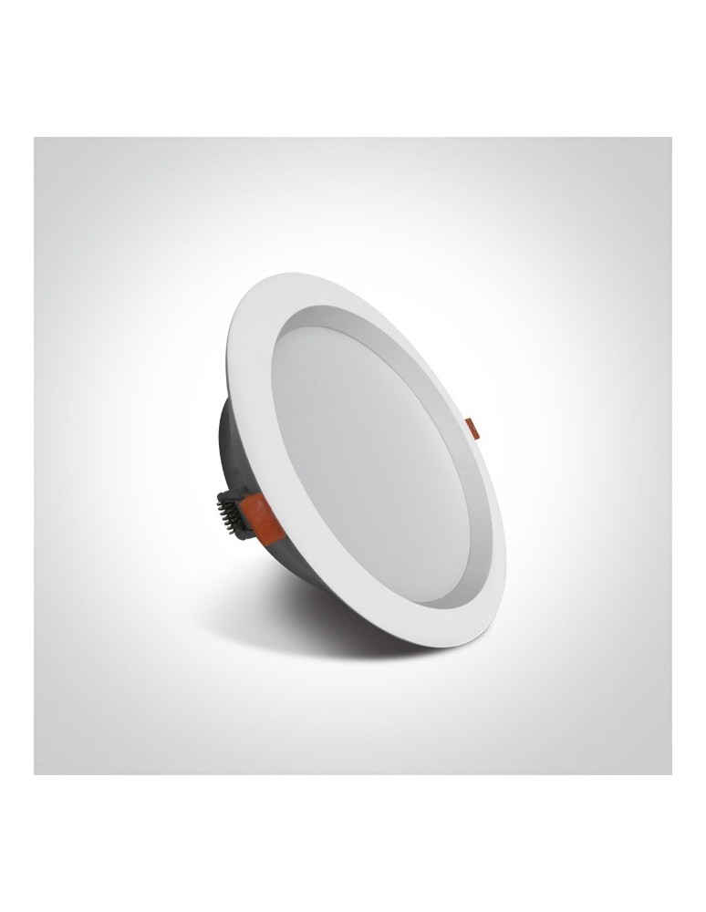 Lampy podtynkowe - oczka - One Light Wpust lampa LED biała 24W Odu 4 10124T/W/W - produkt kolory-swiatla.pl 3
