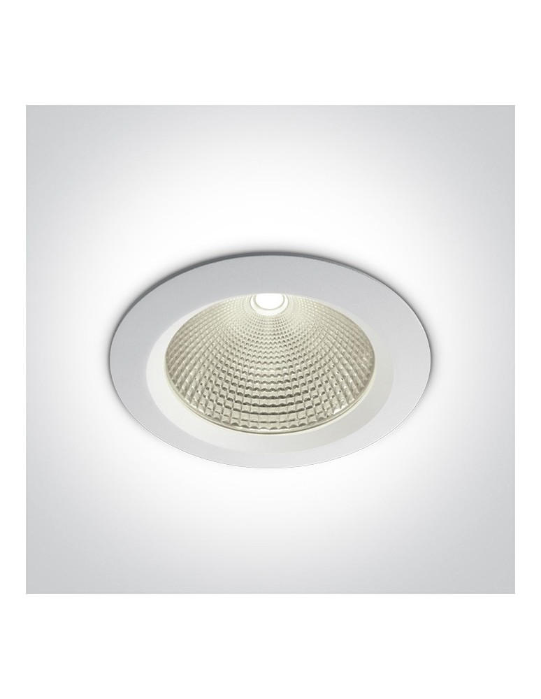 One Light Lampa wpust LED do galerii Peplos 3 10130CA/W/C