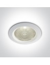 One Light Lampa wpust LED do galerii Peplos 3 10130CA/W/C
