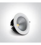 Lampy podtynkowe - oczka - One Light Lampa wpust LED do galerii Peplos 3 10130CA/W/C - produkt 2