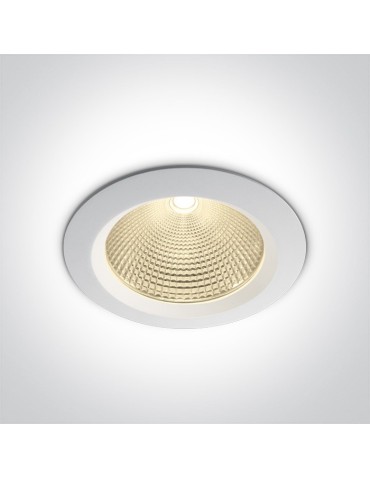 One Light Lampa wpust LED do galerii Peplos 3 10130CA/W/W