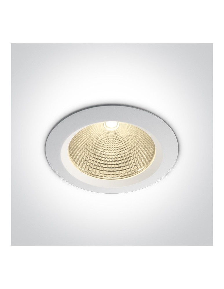 Lampy podtynkowe - oczka - One Light Lampa wpust LED do galerii Peplos 3 10130CA/W/W - produkt kolory-swiatla.pl 1