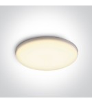 Lampy podtynkowe hermetyczne - One Light Lampa wpust LED do łazienki 30W Kilinia 4 10130CF/W IP65 - product 1