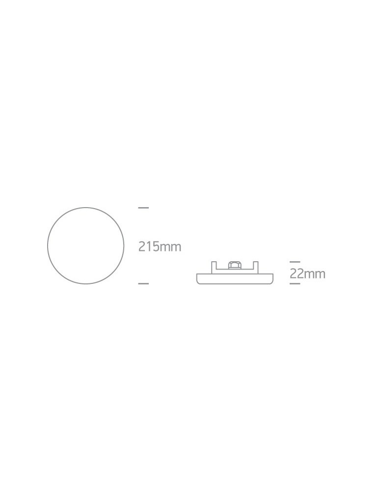 Lampy podtynkowe hermetyczne - One Light Lampa wpust LED do łazienki 30W Kilinia 4 10130CF/W IP65 - product kolory-swiatla.pl 3