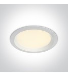 Lampy podtynkowe - oczka - One Light Lampa LED do biura z regulacją Ennato 10130UV/W IP44 - produkt 1