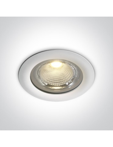 One Light Wpust lampa biała LED na zewnątrz Apliki 2 10150G/W/W IP65