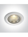 One Light Wpust lampa biała LED na zewnątrz Apliki 2 10150G/W/W IP65