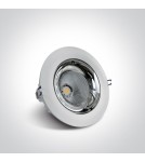 Lampy zewnętrzne podtynkowe - One Light Wpust lampa biała LED na zewnątrz Apliki 2 10150G/W/W IP65 - product 3