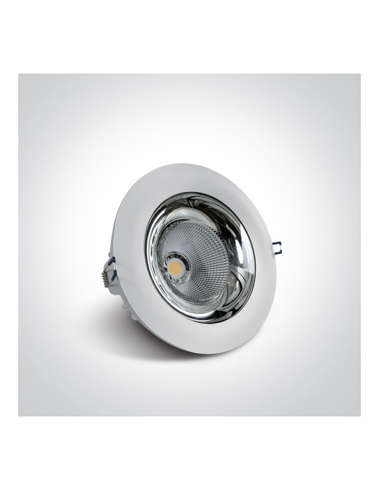 Lampy zewnętrzne podtynkowe - One Light Wpust lampa biała LED na zewnątrz Apliki 2 10150G/W/W IP65 - product kolory-swiatla.pl 3