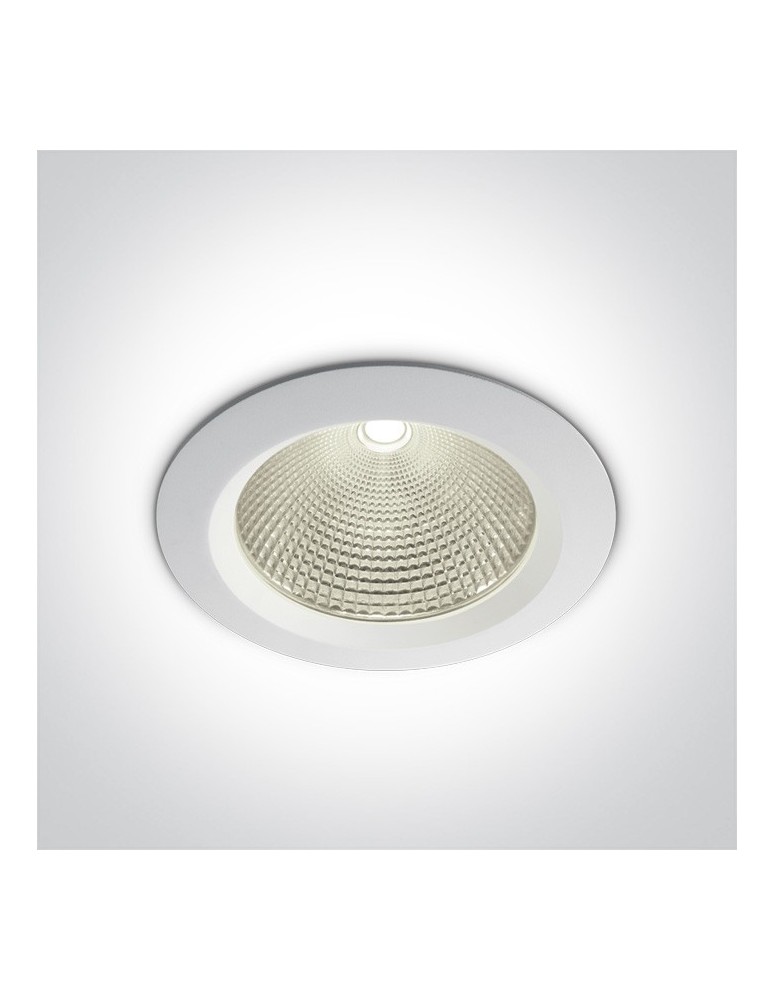 Lampy podtynkowe - oczka - One Light Wpust lampa LED uniwersalna biała Peplos 4 10160CA/W/C - produkt kolory-swiatla.pl 1