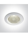 One Light Wpust lampa LED uniwersalna biała Peplos 4 10160CA/W/C