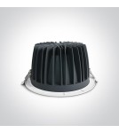 Lampy podtynkowe - oczka - One Light Wpust lampa LED uniwersalna biała Peplos 4 10160CA/W/C - produkt 3