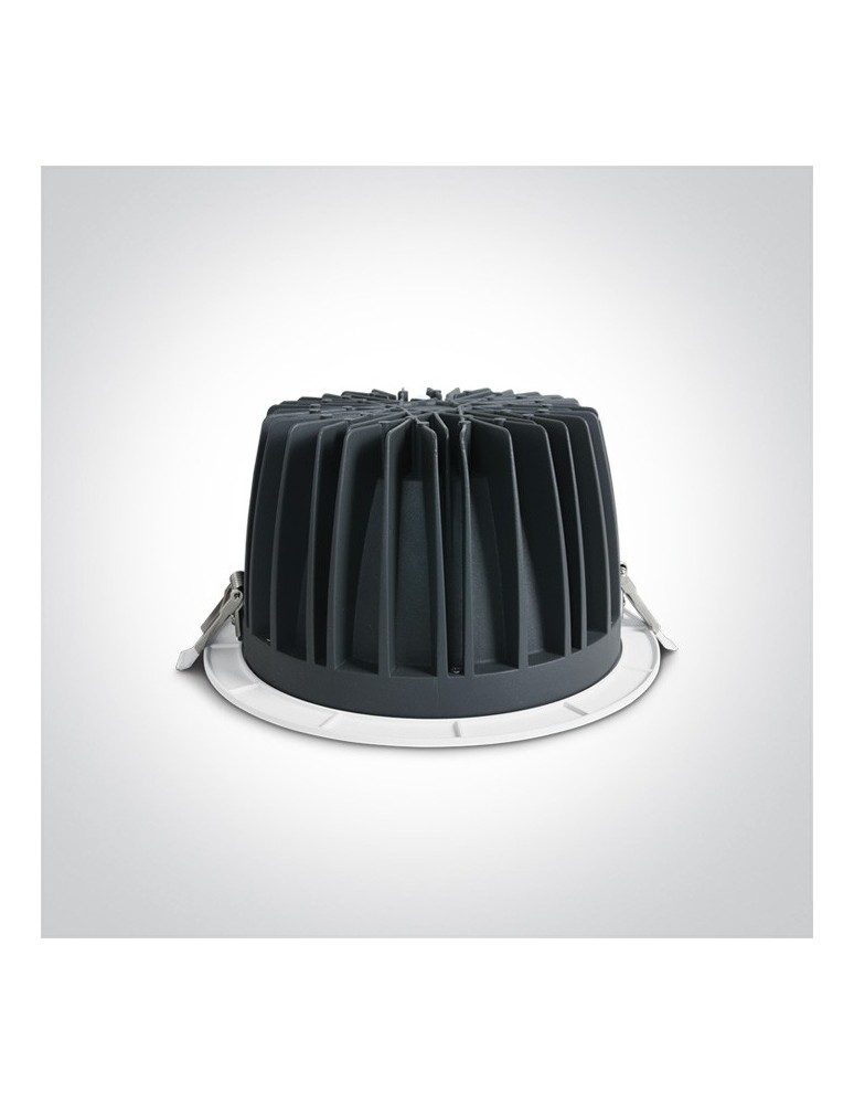 Lampy podtynkowe - oczka - One Light Wpust lampa LED uniwersalna biała Peplos 4 10160CA/W/C - produkt kolory-swiatla.pl 3