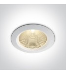Lampy podtynkowe - oczka - One Light Wpust lampa LED uniwersalna biała Peplos 4 10160CA/W/W - produkt 1