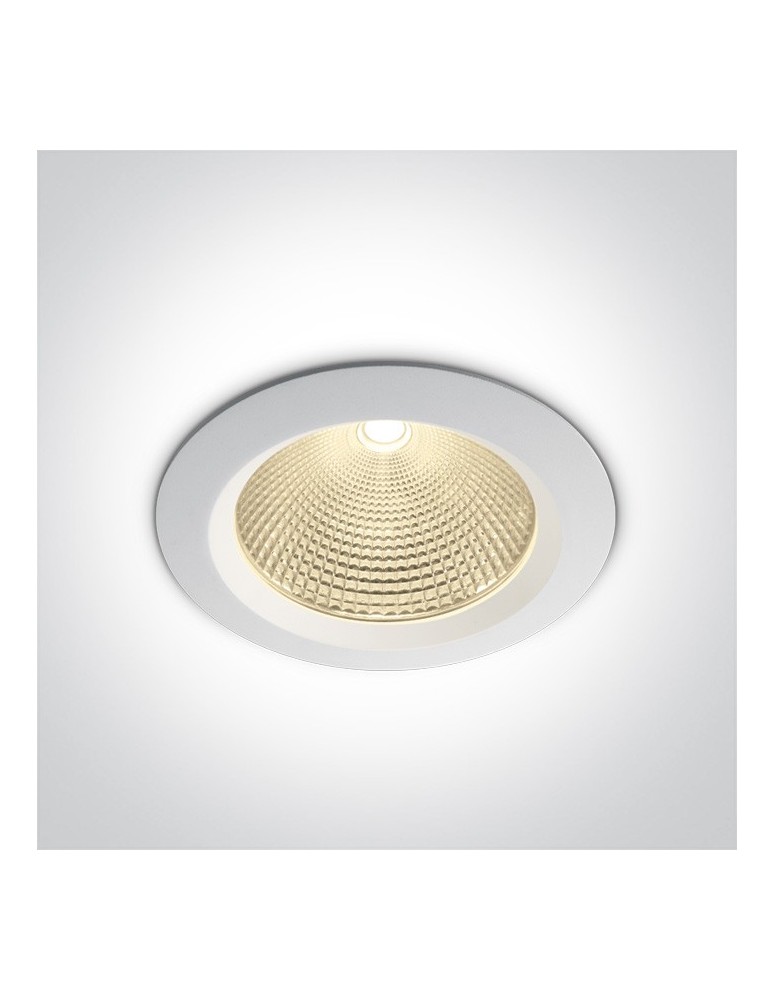 Lampy podtynkowe - oczka - One Light Wpust lampa LED uniwersalna biała Peplos 4 10160CA/W/W - produkt kolory-swiatla.pl 1