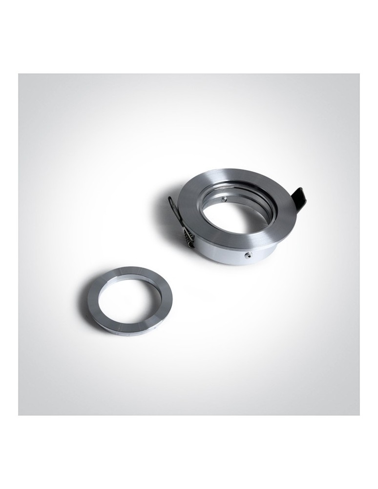 Lampy podtynkowe okrągłe - One Light Wpust aluminiowy GU10 Koraku 11105A1/A L - product kolory-swiatla.pl 2