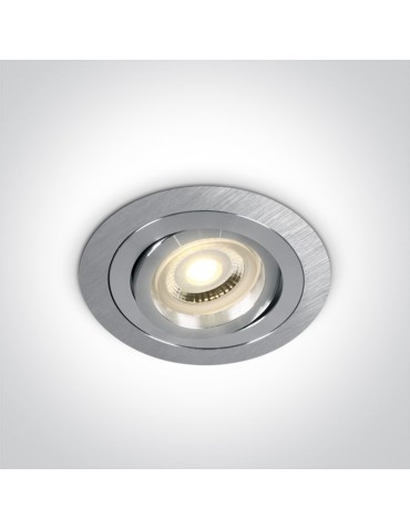 One Light Lampa wpust aluminium hotel Kaliana 11105ABG/AL