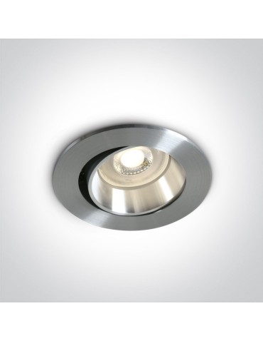 One Light Wpust lampa do salonu aluminiowa Tsakistra 11105B1/AL