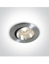 One Light Wpust lampa do salonu aluminiowa Tsakistra 11105B1/AL