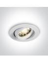 One Light Wpust regulowany biały Troodos 11105CGU/W