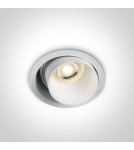Lampy podtynkowe - oczka - One Light Wpust lampa regulowana biała Trimiklini 11105D8/W - produkt 1