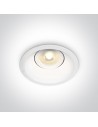 One Light Lampa wpust do kuchni biały Amiandos 11105DT/W