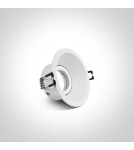 Lampy podtynkowe - oczka - One Light Lampa wpust do kuchni biały Amiandos 11105DT/W - produkt 2