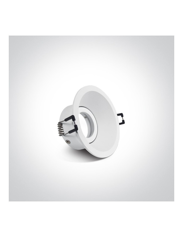 Lampy podtynkowe - oczka - One Light Lampa wpust do kuchni biały Amiandos 11105DT/W - produkt kolory-swiatla.pl 2