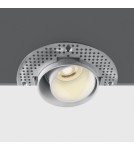 Lampy podtynkowe bezramkowe - trimless - One Light Wpust biały regulowany do zabudowy Omodos 11105DTR/W - produkt 1