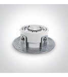 Lampy podtynkowe bezramkowe - trimless - One Light Wpust biały regulowany do zabudowy Omodos 11105DTR/W - produkt 2