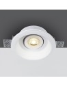 One Light Wpust do zabudowy biały gips sypialnia Praitori 11105GT4