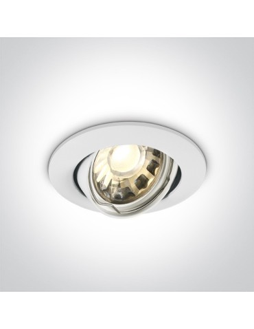 One Light Wpust biały klasyczny do sypialni Matikoloni 11105GU/MC