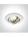 One Light Wpust biały klasyczny do sypialni Matikoloni 11105GU/MC