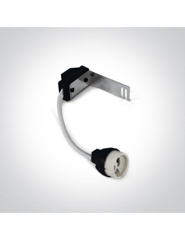 One Light Lampa LED do sypialni biała mosiężna Vitali 11105M/W/BS - produkt 2