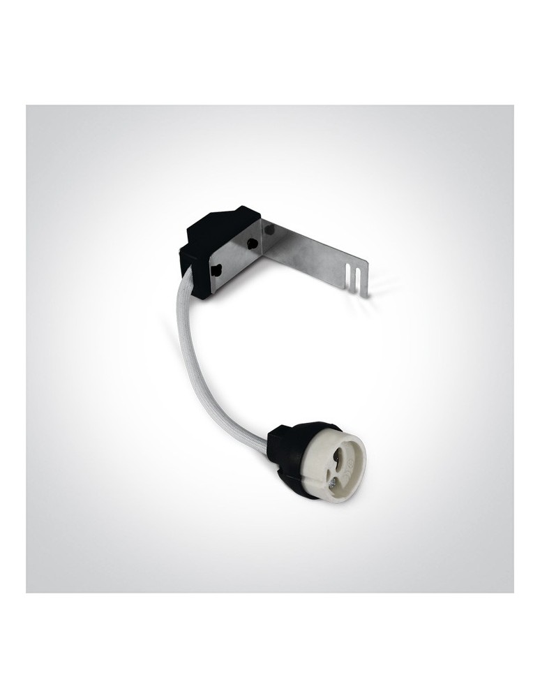 Lampy podtynkowe okrągłe - One Light Lampa LED do sypialni biała mosiężna Vitali 11105M/W/BS - product kolory-swiatla.pl 2
