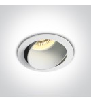 Lampy podtynkowe okrągłe - One Light Lampa LED do sypialni biała Vitali 11105M/W/W - product 1