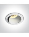 One Light Lampa LED do sypialni biała Vitali 11105M/W/W
