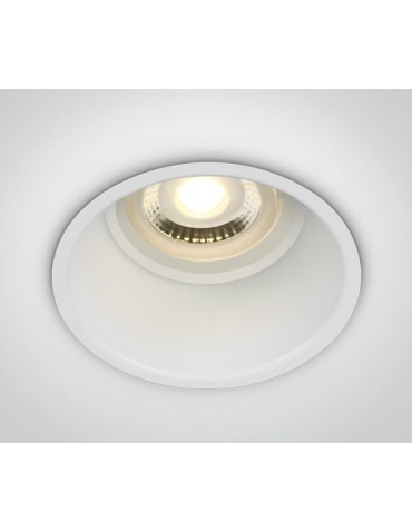 One Light Wpust lampa do kuchni biała Limnatis 11105TG/W